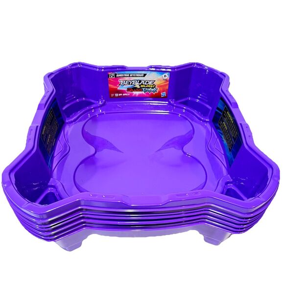 6 Lot Beyblade Burst QuadStrike Beystadium Battle Game Stadium - Picture 1 of 2